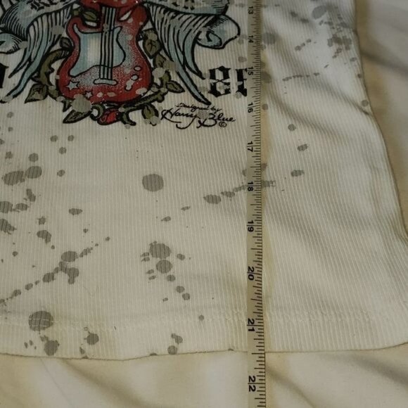 LAST CHANCE.Romeo & Juliet Couture "Heart Breaker" Sz M Top Design Harry Blu - Picture 9 of 10